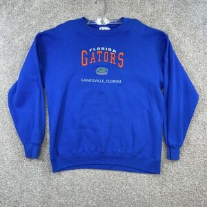 Lee Sport Sweatshirt Mens Large Blue Florida Gators Gainesville 90s USA Made